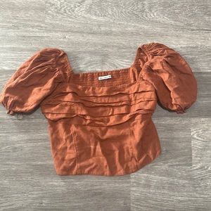 NEW w/ tag Abercrombie and Fitch Square Neck Blouse